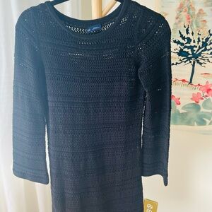 Gap Cotton Crochet Mini Dress